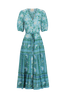 Anyeta Dress Spring Daisy Blue