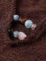 Adriana Beaded Swim Metallic Chocolate