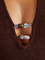 Adriana Beaded Swim Metallic Chocolate