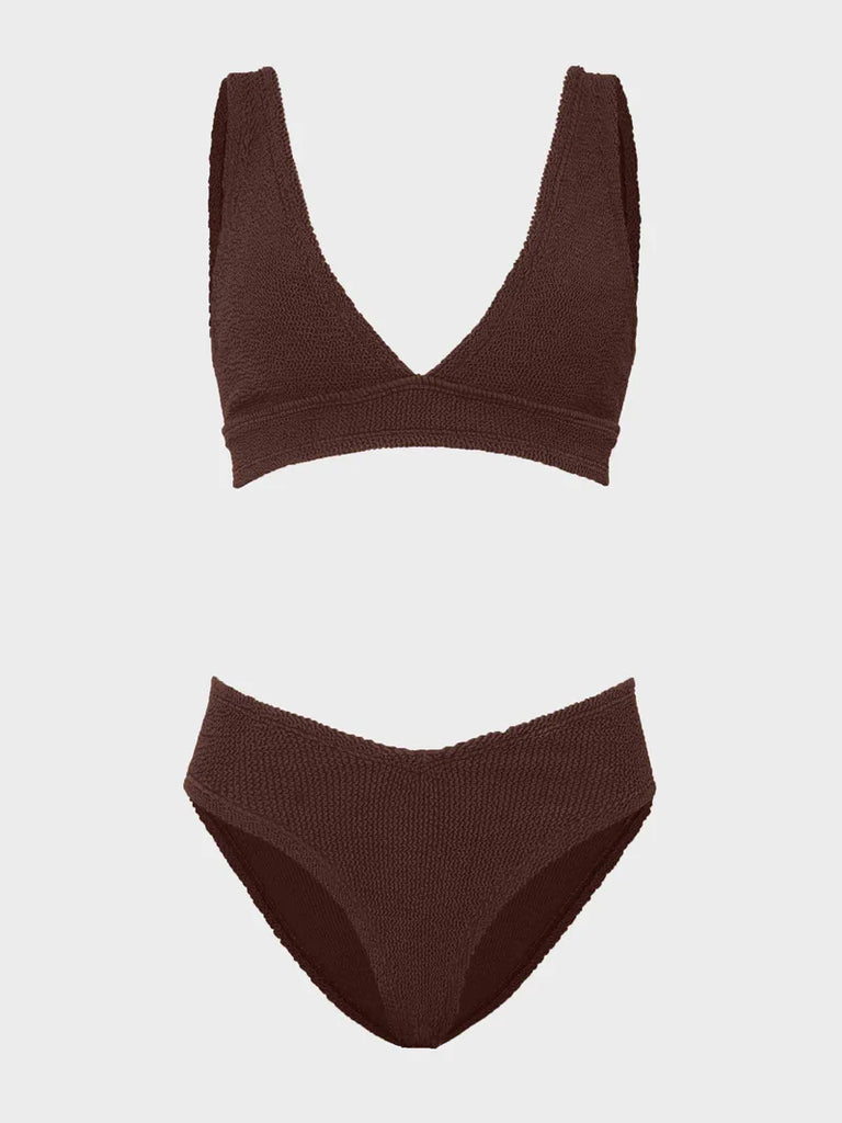 Angel Bikini Metallic Chocolate