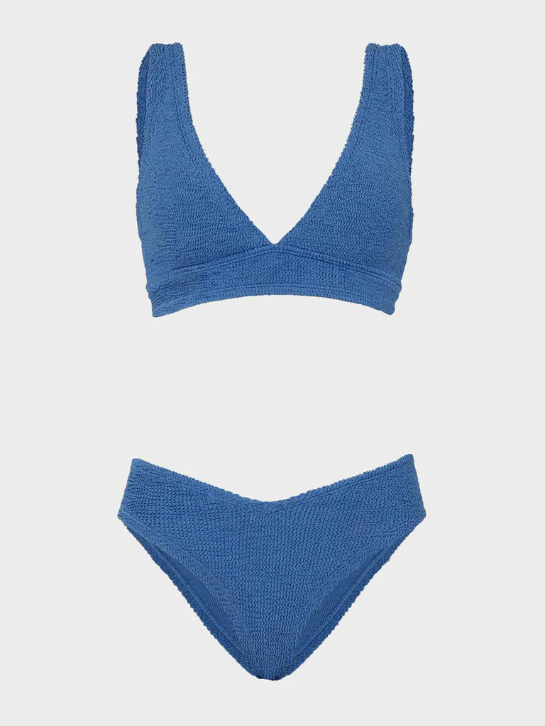 Angel Bikini Metallic Denim