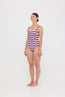 Cat One Piece Voilet Plum