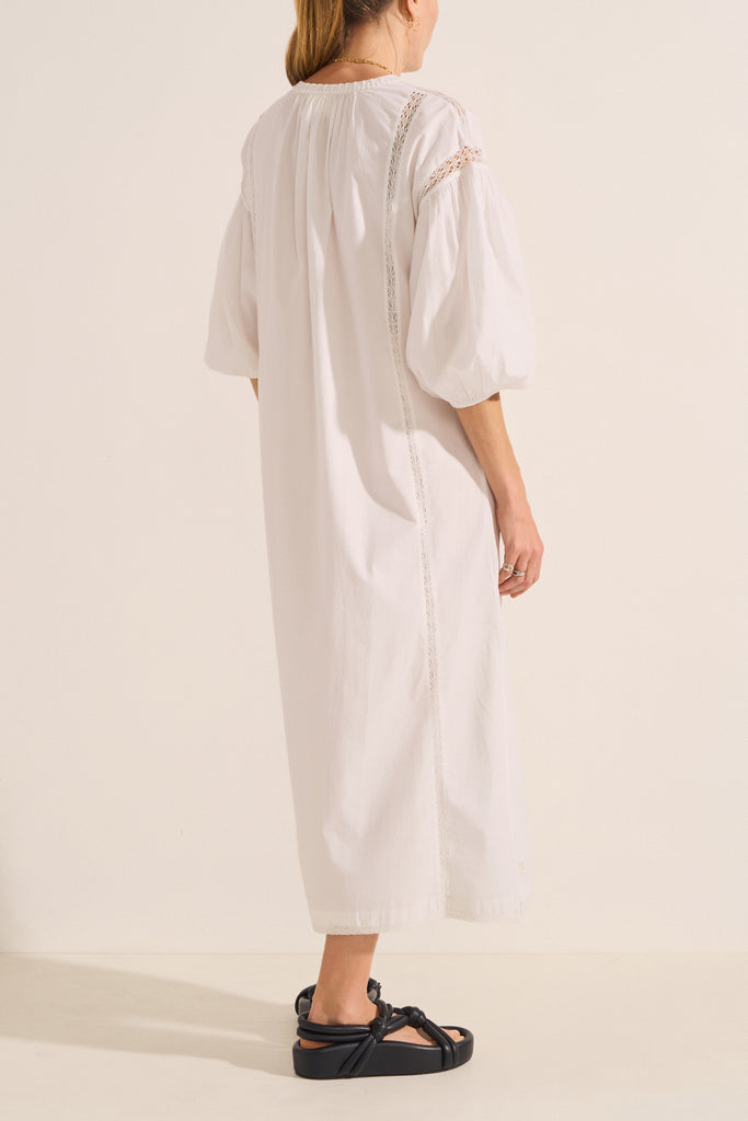 Priam Caftan White