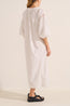 Priam Caftan White