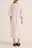 Priam Caftan White