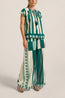 Ossa Top Green Sarong Voile