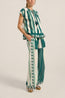 Ossa Top Green Sarong Voile