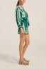 Elder Dress Green Sarong Voile