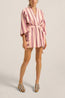 Ariane Robe Pink Mykonos Stripe