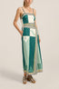 Aethra Dress Green Sarong Voile