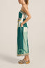 Aethra Dress Green Sarong Voile