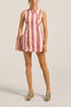 Styx Dress Pink Mykonos Stripe