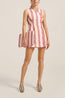 Styx Dress Pink Mykonos Stripe