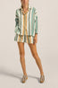 Remus Shorts Green Fez Stripe