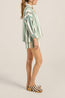 Cronos Shirt Green Fez Stripe