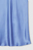 Bar Silk Skirt Storm Blue