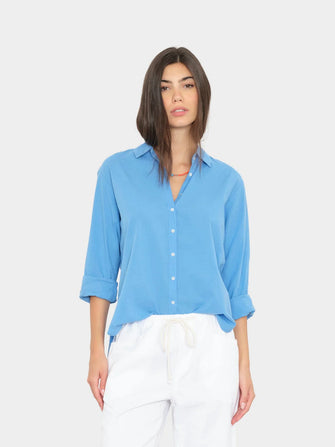 Beau Shirt Blue Surf