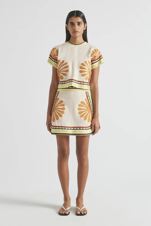 Deja Vu Oversized Crop