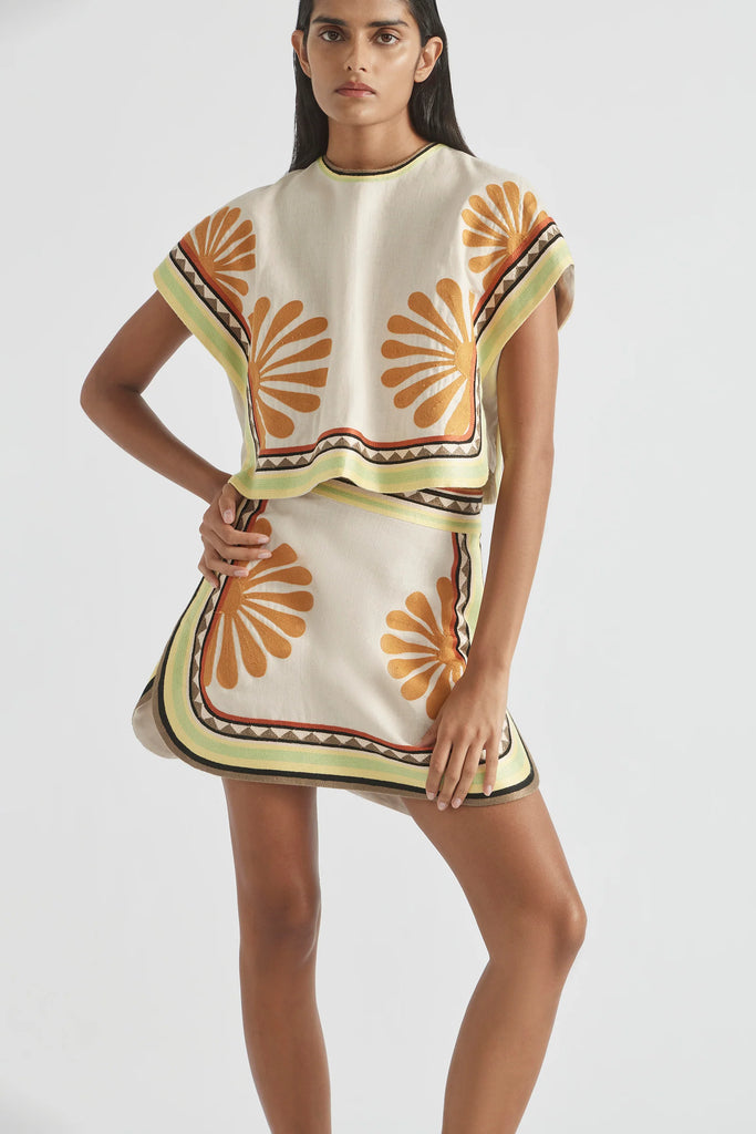 Deja Vu Oversized Crop