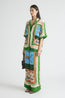 Ripple Effect Fringed Oversized Shirt