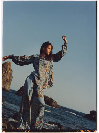 Onda Silk Smock Shirt