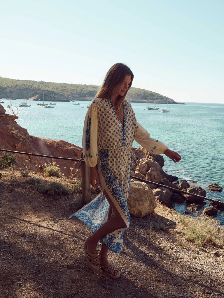 Petale Maxi Smock Dress