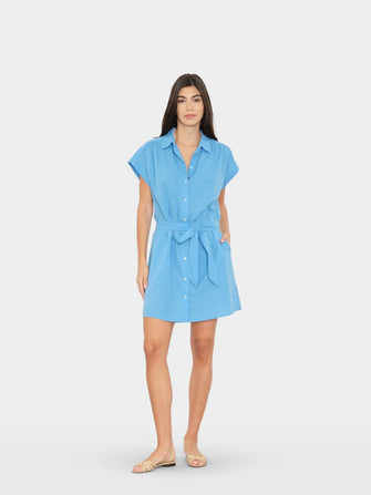 Eliza Dress Blue Surf