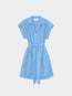 Eliza Dress Blue Surf
