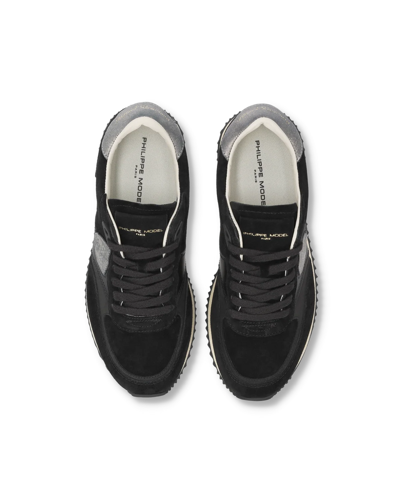 BLVILLE Low Sneaker Daim Noir