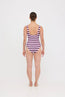 Cat One Piece Voilet Plum
