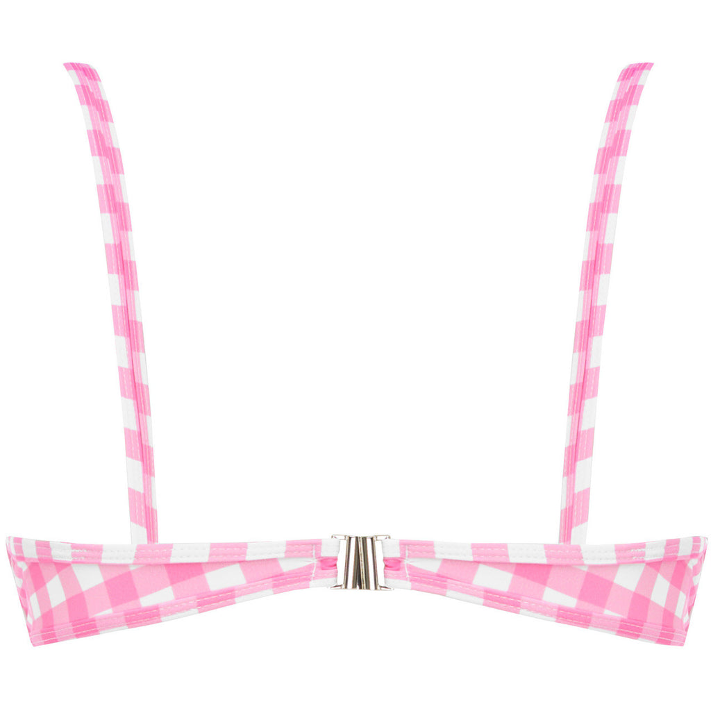 Blush Gingham Classic Bra & High Waist Pant