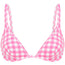 Blush Gingham Classic Bra & High Waist Pant