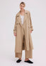 Shelter Trench Coat Stone