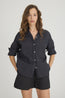 Chiara Poplin Shirt Black