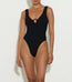 Celine Swim Black Covered Hoops