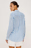 Charli Linen Shirt Atlantis Stripe