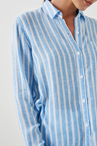 Charli Shirt Lake Stripe