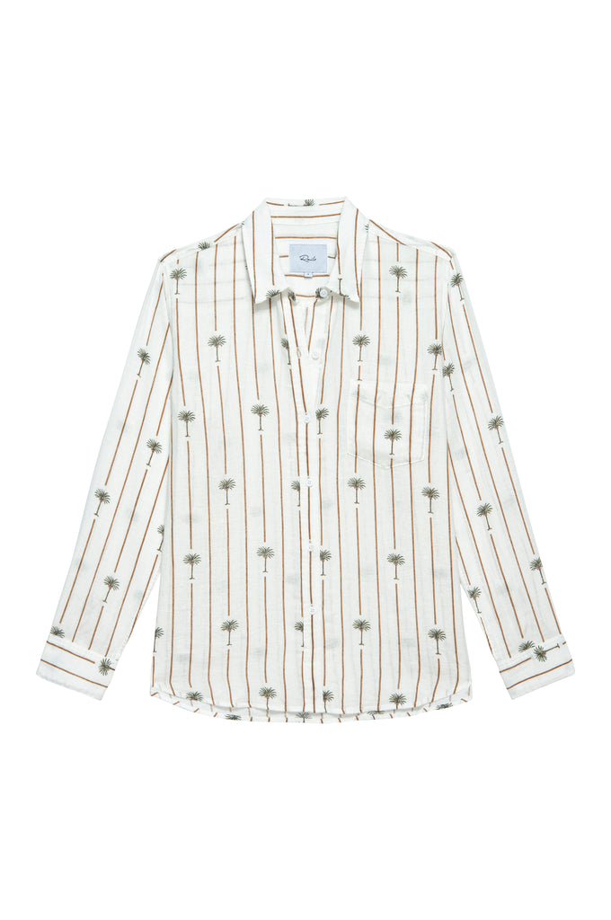 Charli Shirt Stripe Palms