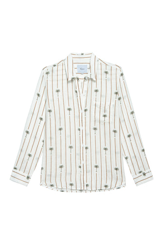 Charli Shirt Stripe Palms