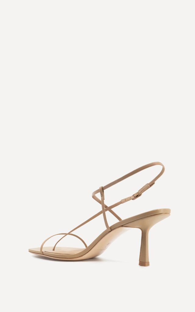 Cross Front 70 Heel Beige