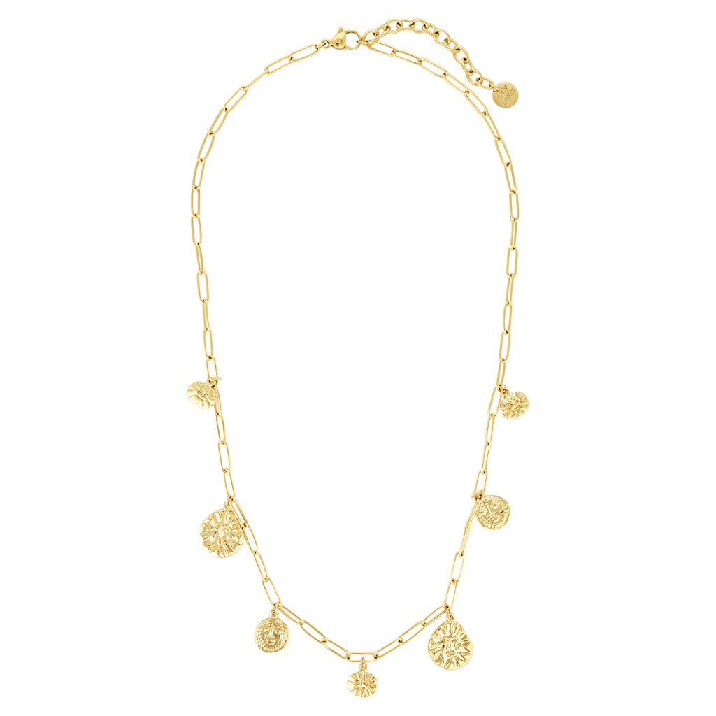Sun Token Necklace