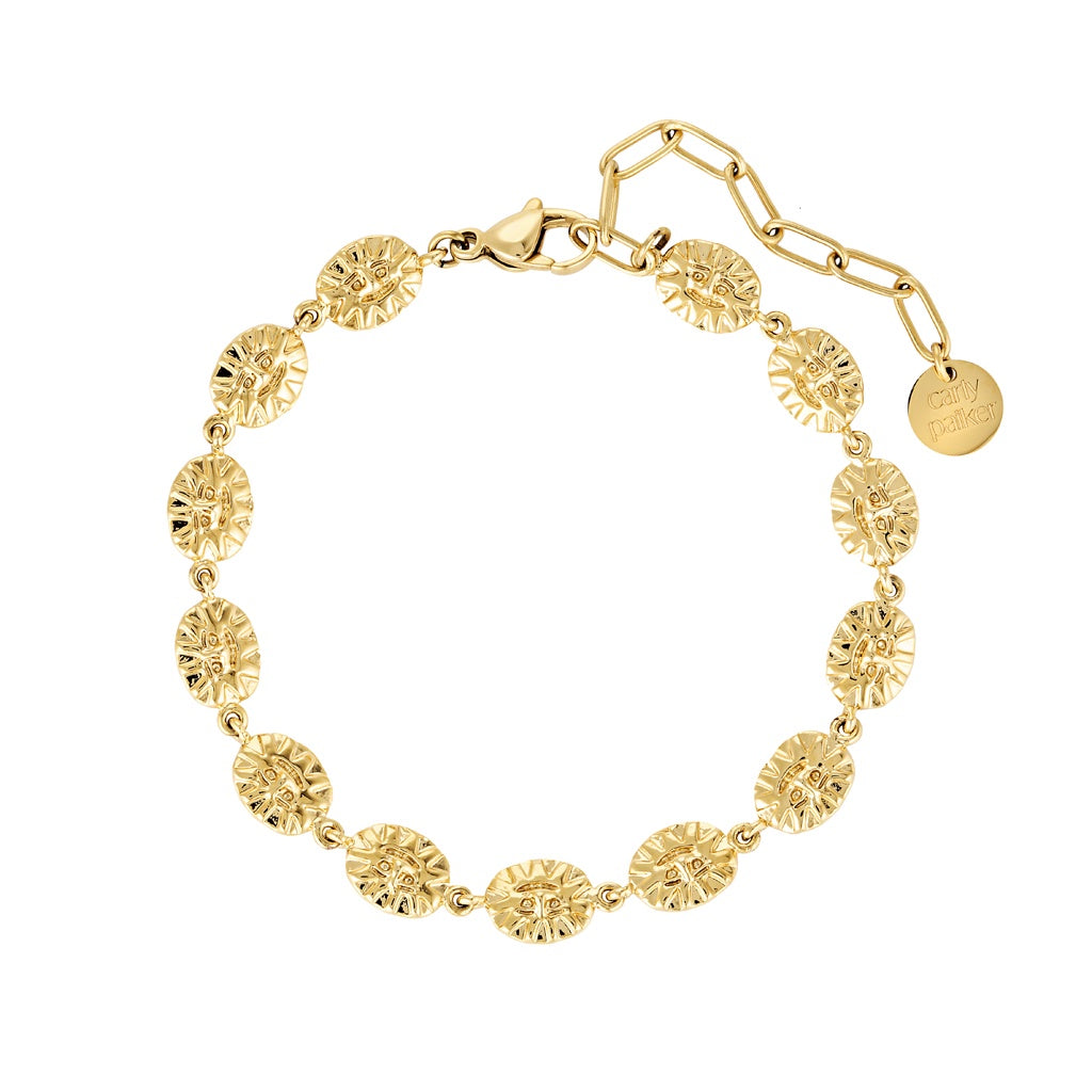 Sun Face Bracelet