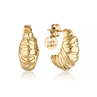 Crustacian Earrings Gold