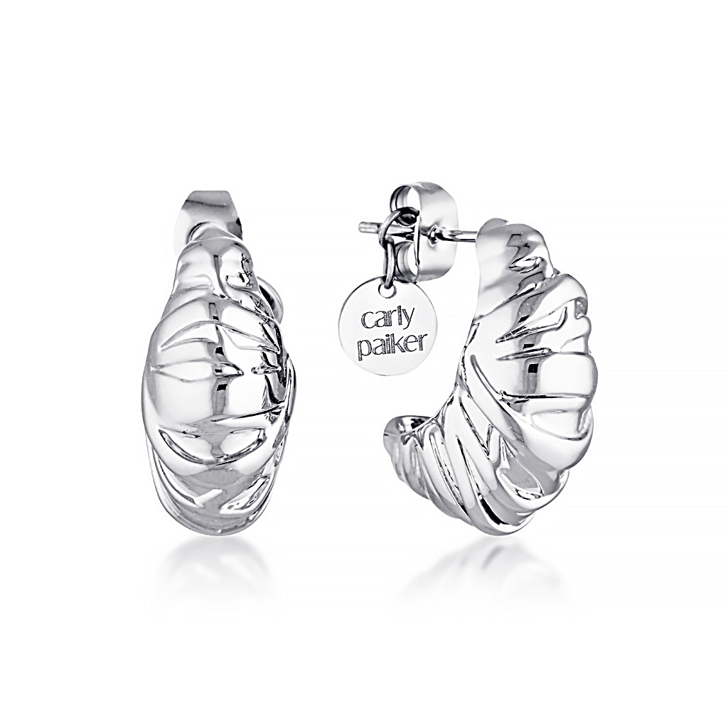 Crustacian Earrings Silver