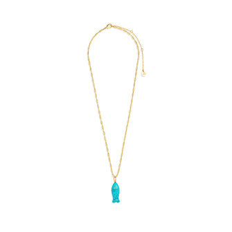 Baby Sardina Necklace Turquoise
