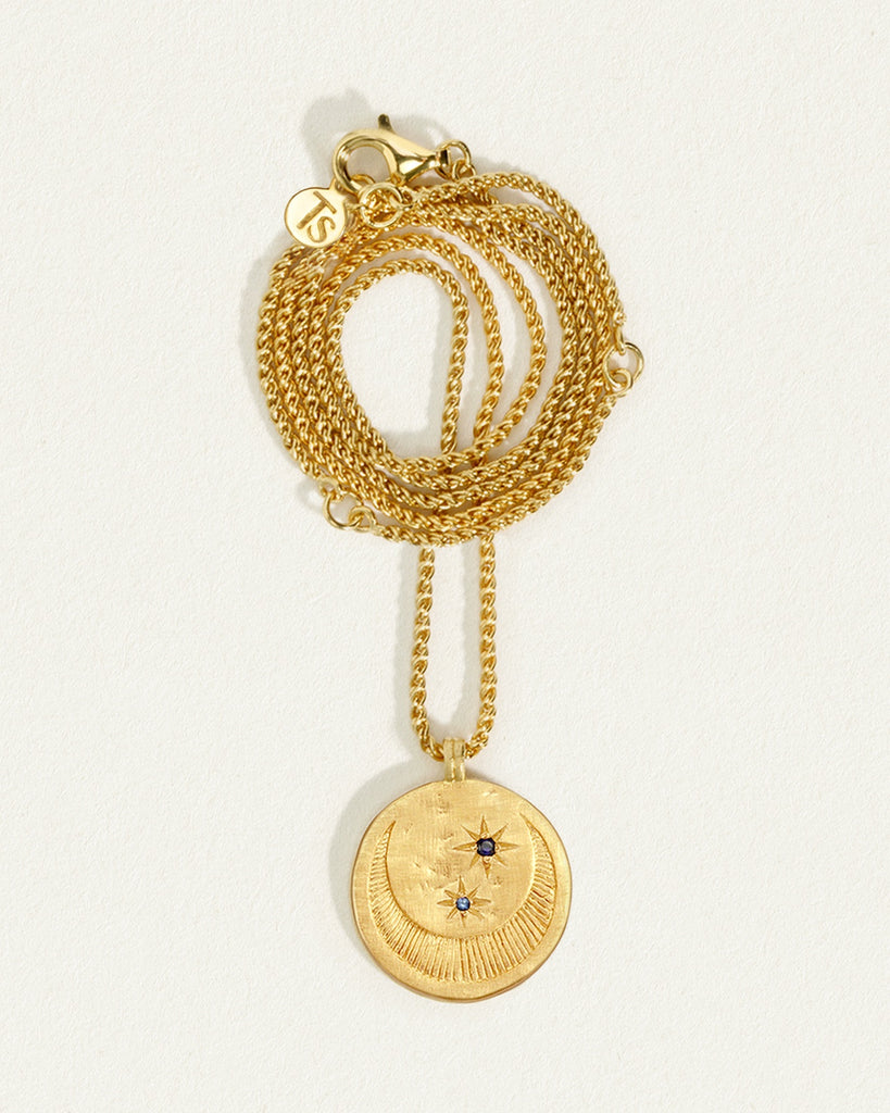 Celeste Necklace Gold Vermeil