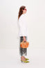 Mia Sequin Skirt Satellite Silver