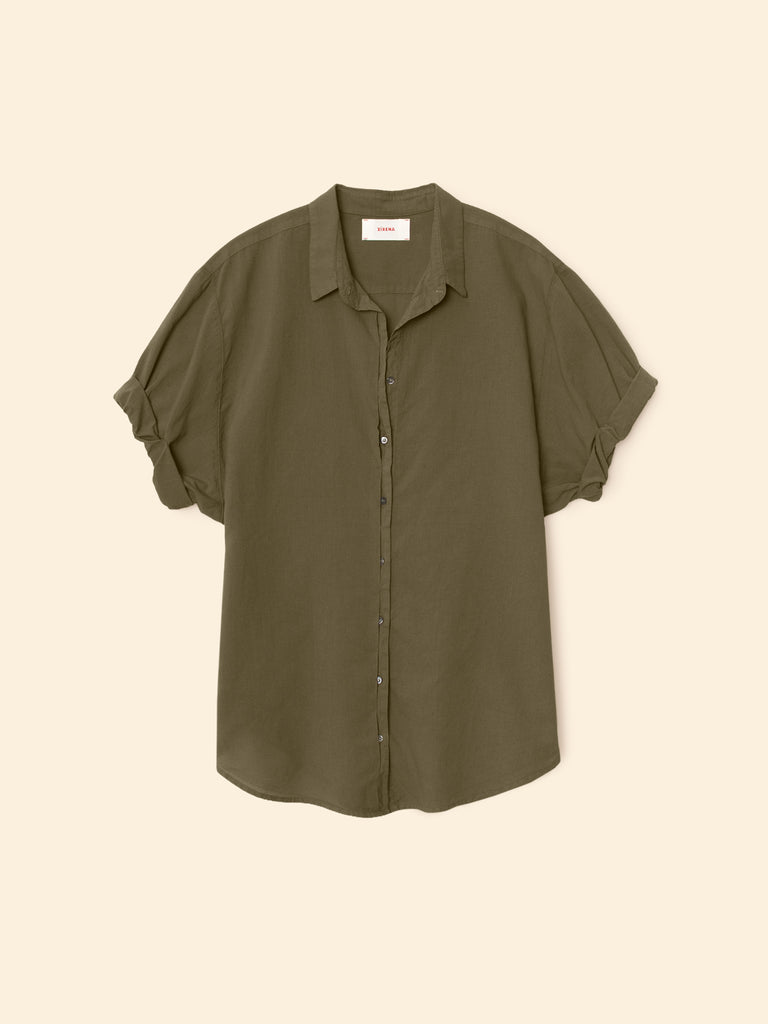Channing Shirt Olive Smoke