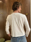 Scout Long Sleeve Jersey Tee White