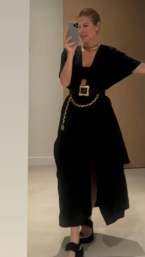 Luna Dress Black